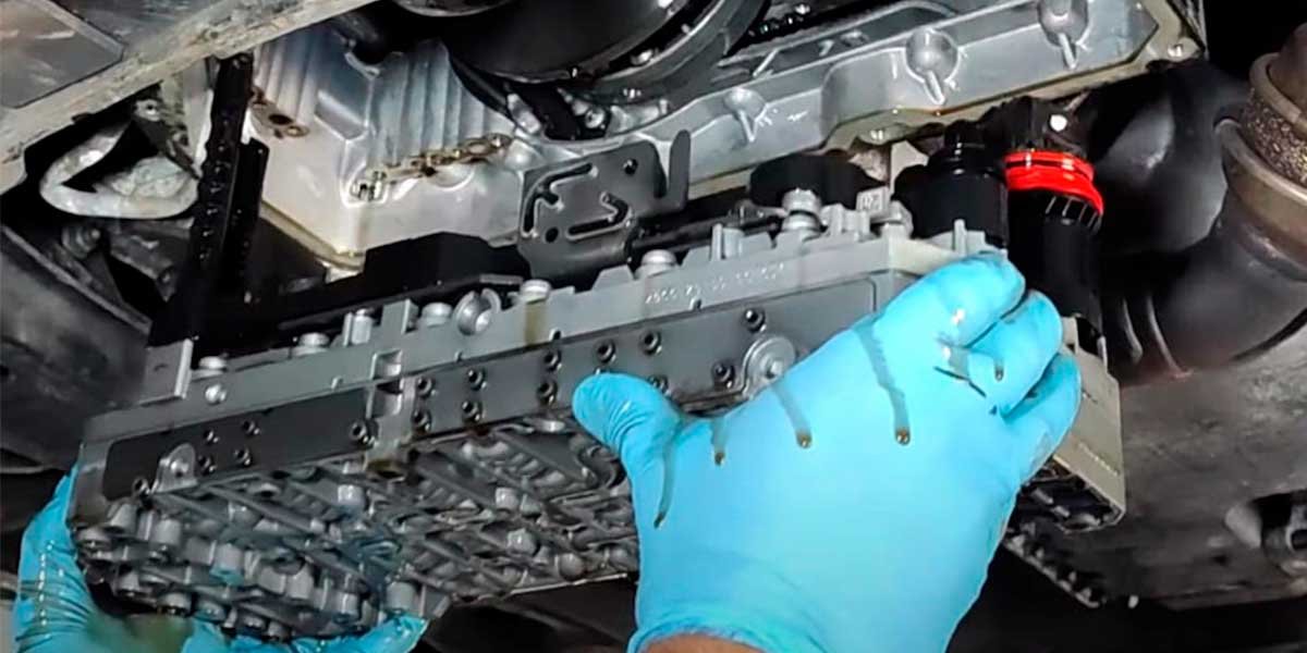 Unidad CVT 722.8 dañada debido a falta de mantenimiento preventivo